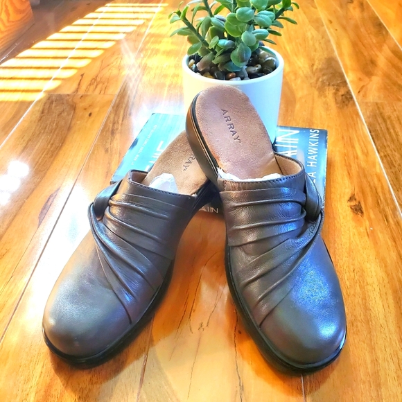 ARRAY Gray Jazz Mules - Size 9.5M (EUC) - Picture 6 of 9